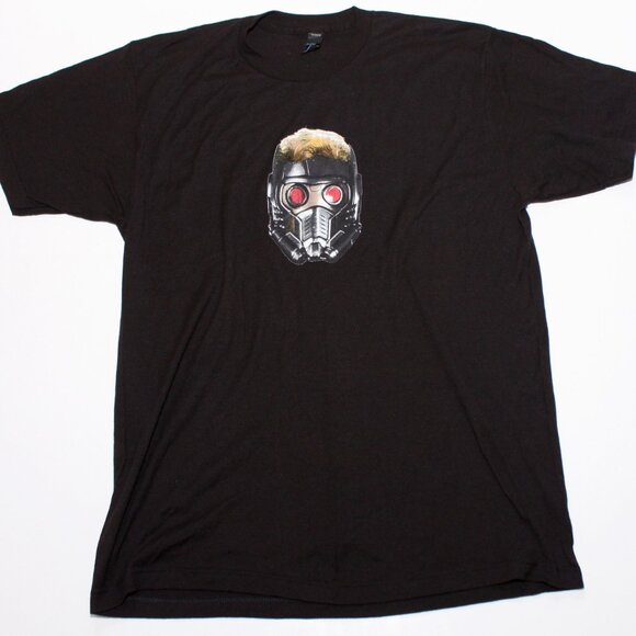 Tultex Guardians of the Galaxy Starlord Tshirt Black Large - Picture 3 of 6